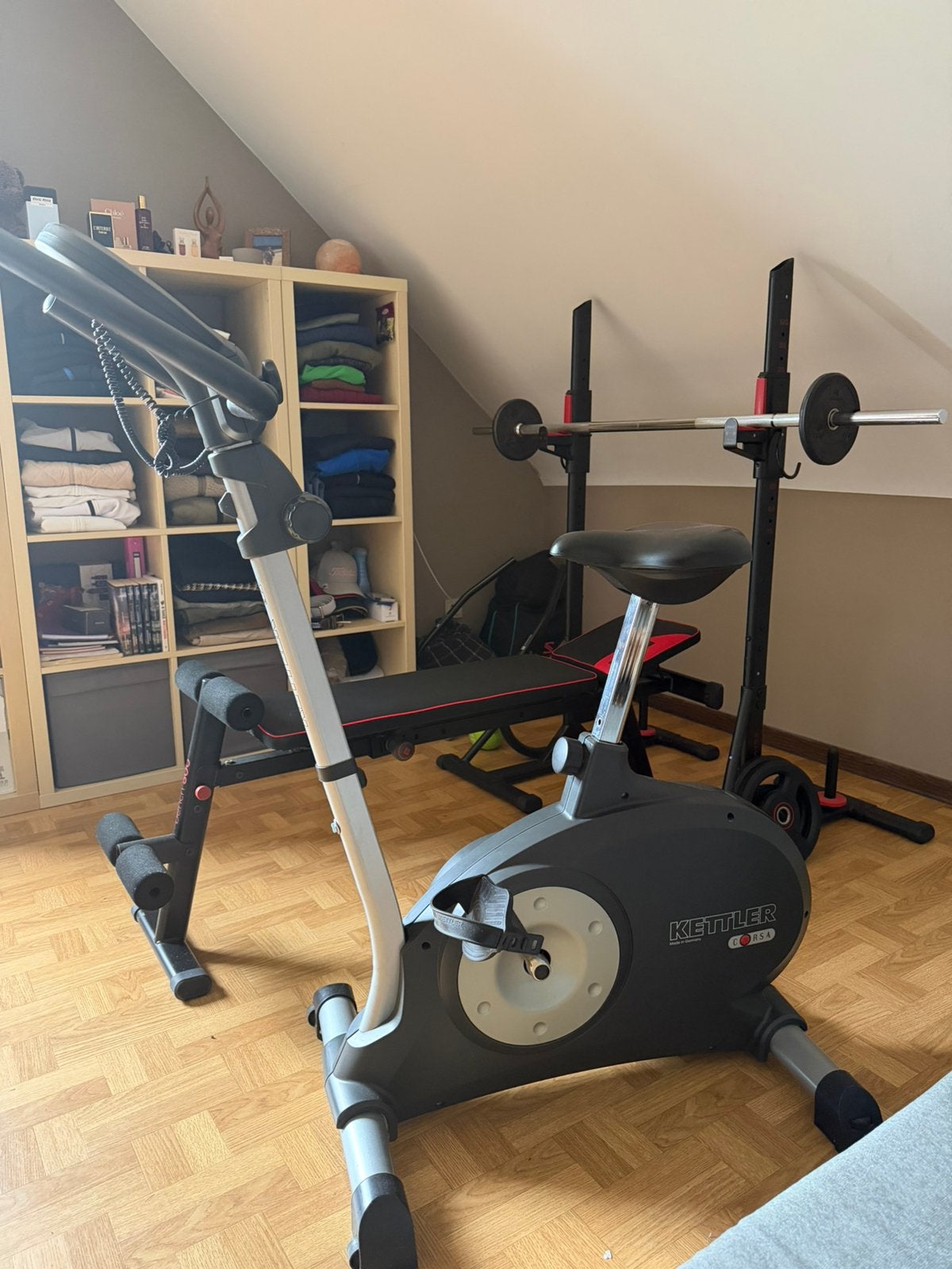 Hometrainer Kettler, Sport en Fitness, Ophalen, Gebruikt, Benen, Hometrainer