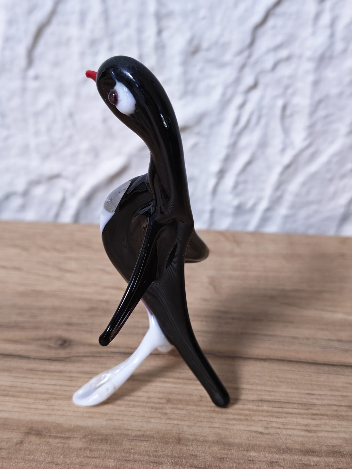 Vintage glazen pinguïn - Murano stijl, Ophalen of Verzenden