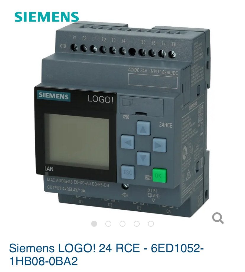 Siemens LOGO! Basismodule 24RCE V8.4, Enlèvement, Neuf