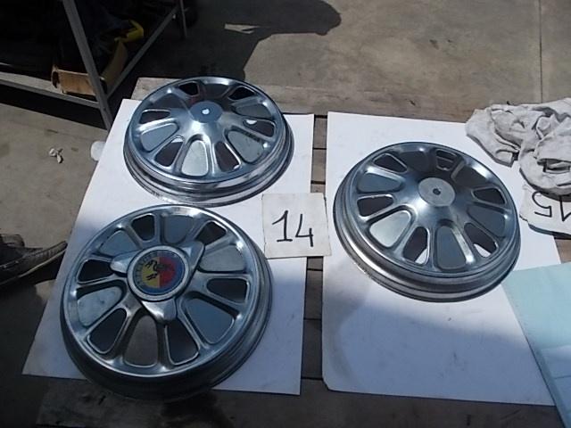 Enjoliveurs de jantes Abarth, Enlèvement, Utilisé