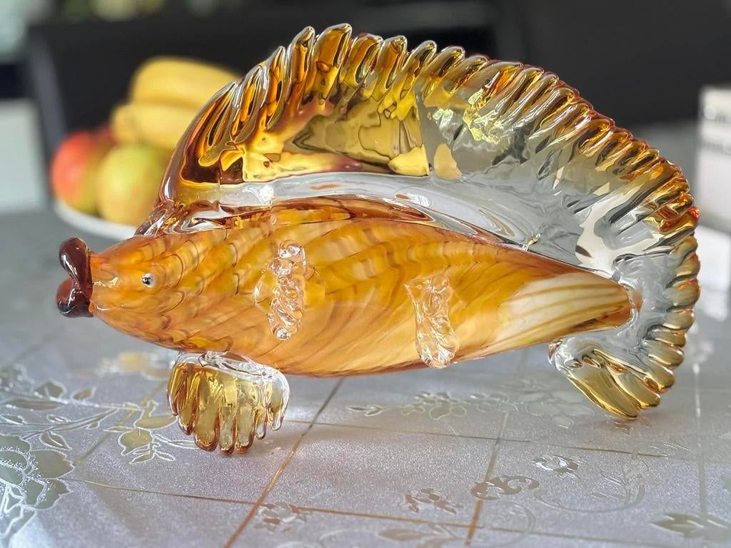 Grote murano vis, Ophalen
