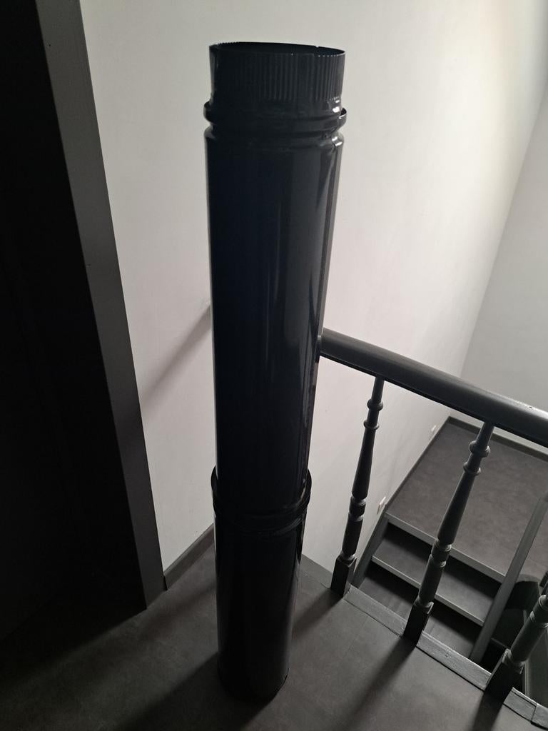 Buisdoorvoer 125mm voor haard lengte is 120cm, Ophalen