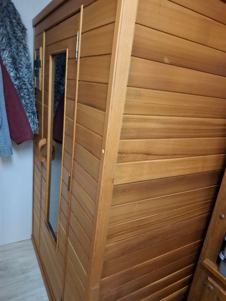 Te koop : infrarood sauna met 5 infra rood elementen., Ophalen, Gebruikt, Infrarood, Complete sauna