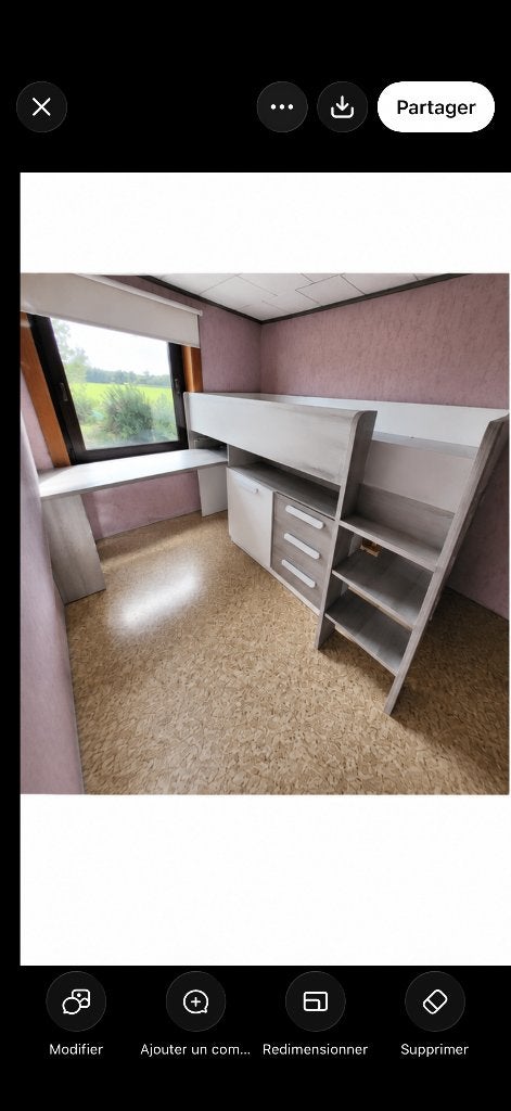 lit, Huis en Inrichting, Slaapkamer | Bedden, Ophalen, 90 cm, Nieuw, 200 cm