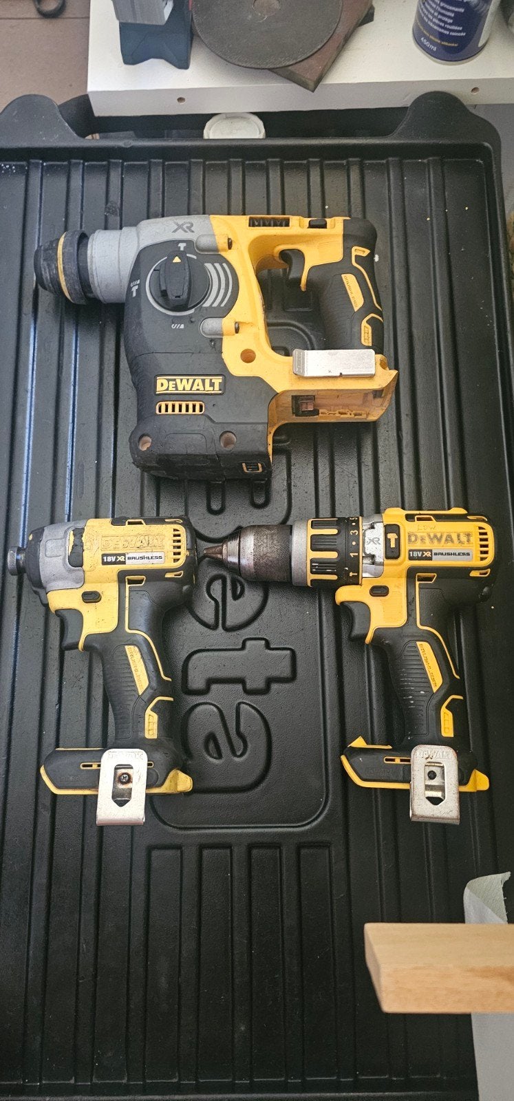 Lot de machines à batterie Dewalt 18v, Bricolage & Construction, Enlèvement, Utilisé, Perceuse sans fil, DeWalt
