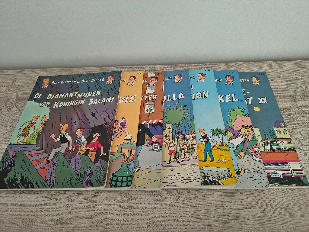 Strips Bert Bibber & Piet Pienter, Boeken, Ophalen of Verzenden, Zo goed als nieuw