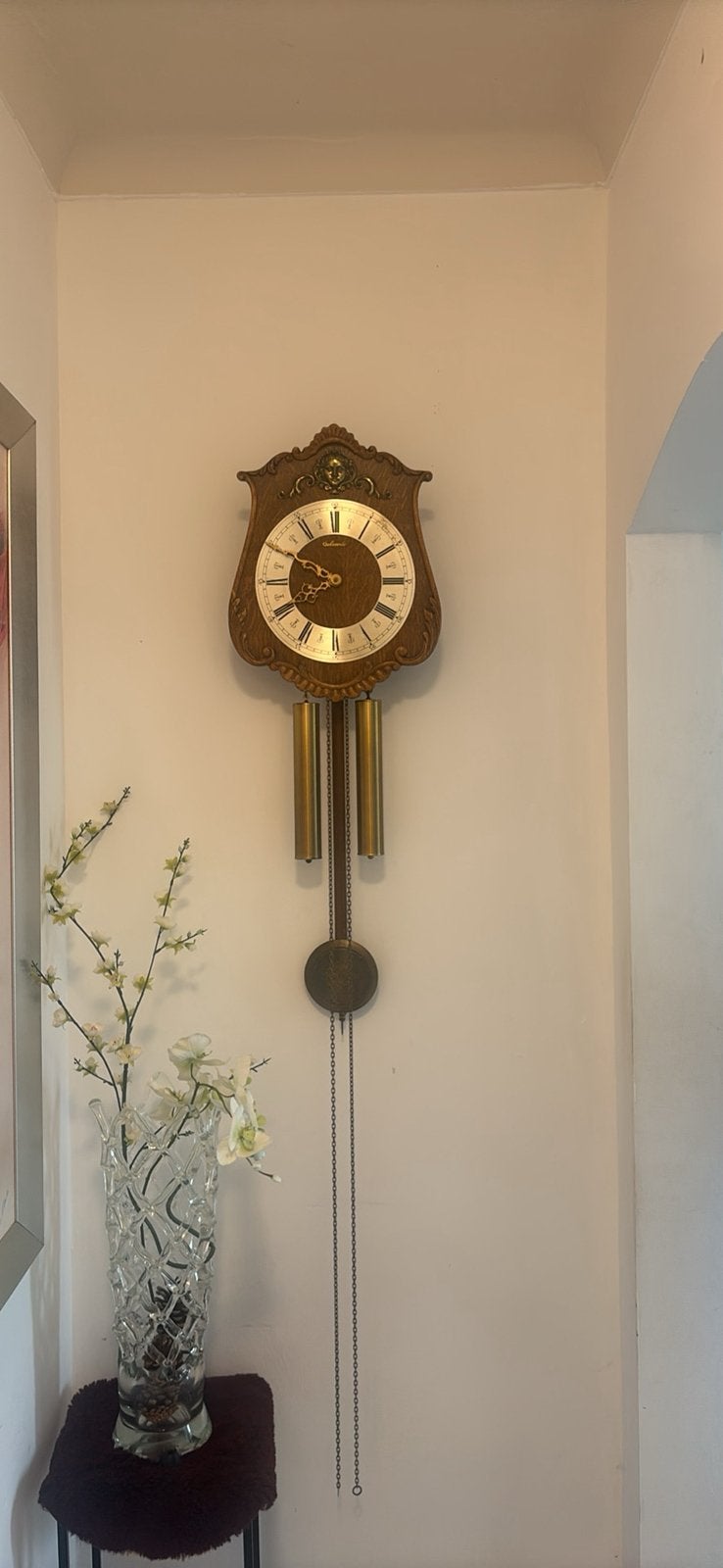 Vintage Klok, Antiek en Kunst, Ophalen