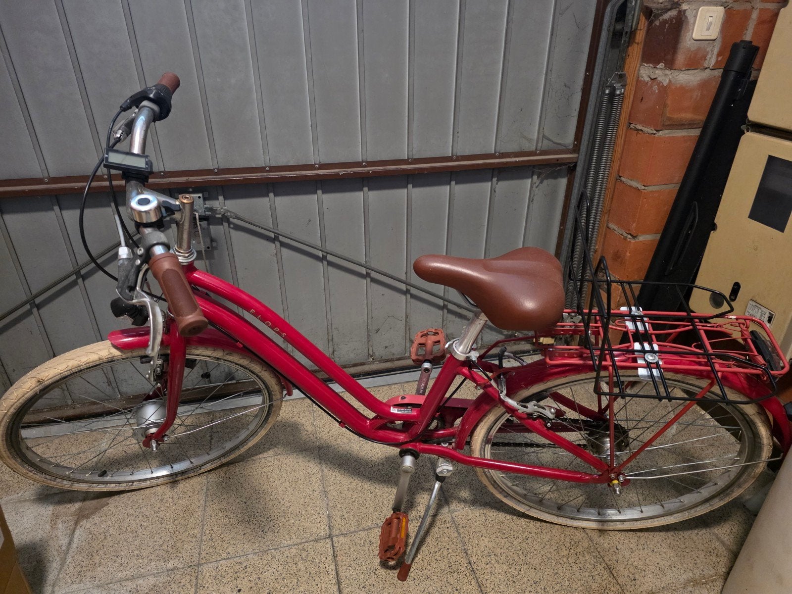 Fiets Elops 900, Ophalen