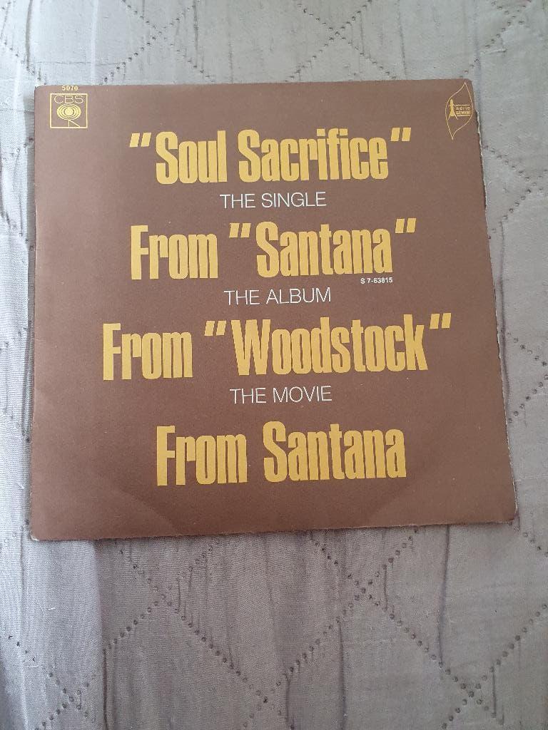 S - Santana – Soul Sacrifice - 1970, Cd's en Dvd's, Vinyl Singles, Latin en Salsa, 7 inch, Single, Ophalen of Verzenden