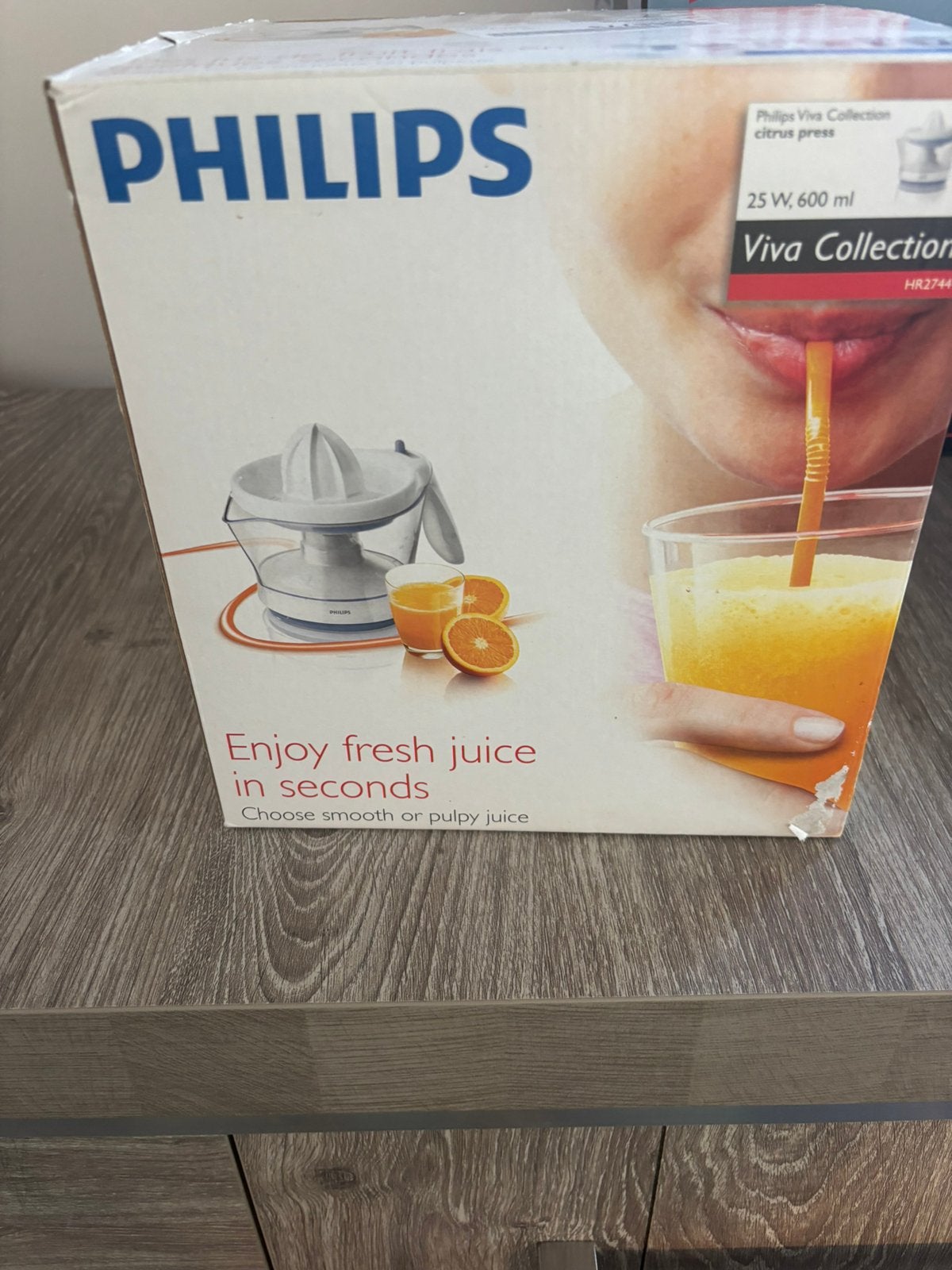 Philips appelsienpers, Ophalen, Zo goed als nieuw