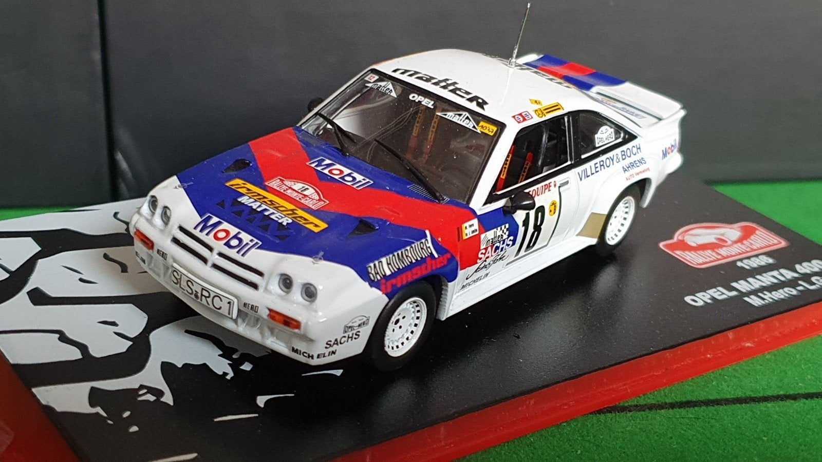 Opel Manta B 400 1/43 Monte Carlo '86 (N 552), Enlèvement ou Envoi