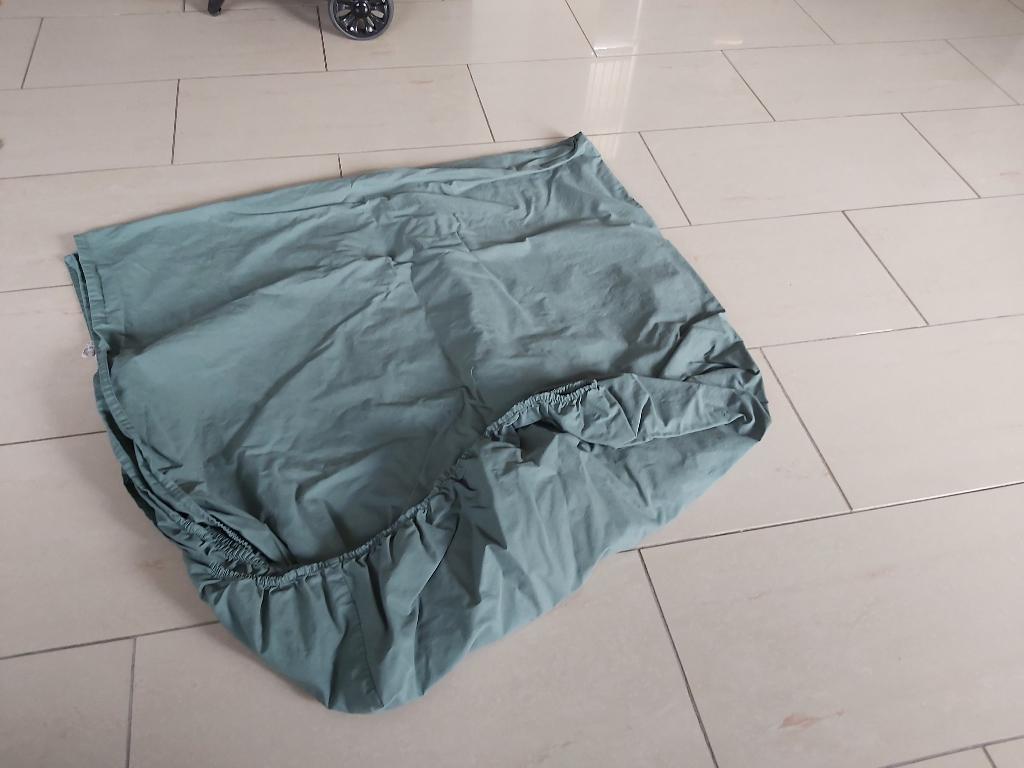 linge de lit, Maison & Meubles, Drap-housse ou Taie d'oreiller, Autres couleurs, Enlèvement, Utilisé