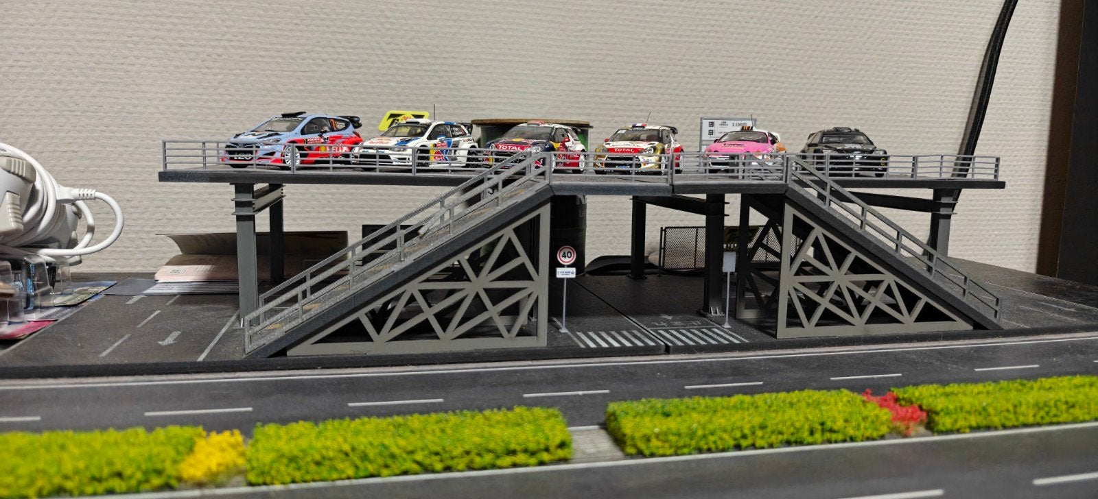 More art parkeerplaats diorama 1:64, Hobby en Vrije tijd, Modelbouw | Figuren en Diorama's, Nieuw, Diorama, 1:50 of kleiner, Ophalen