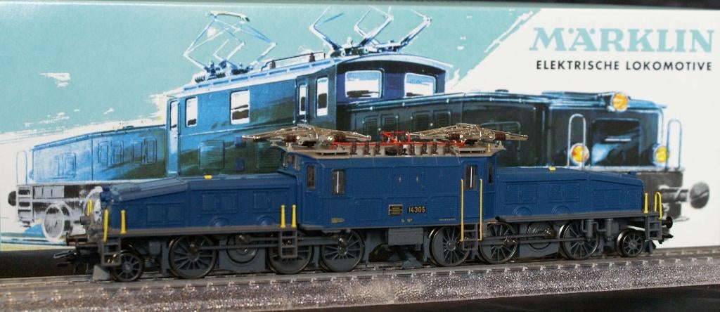 Märklin 37564 Mfx "Blaues Krokodil " Limitiert auf 999 Stück, Enlèvement ou Envoi, Courant alternatif, Comme neuf, Locomotive