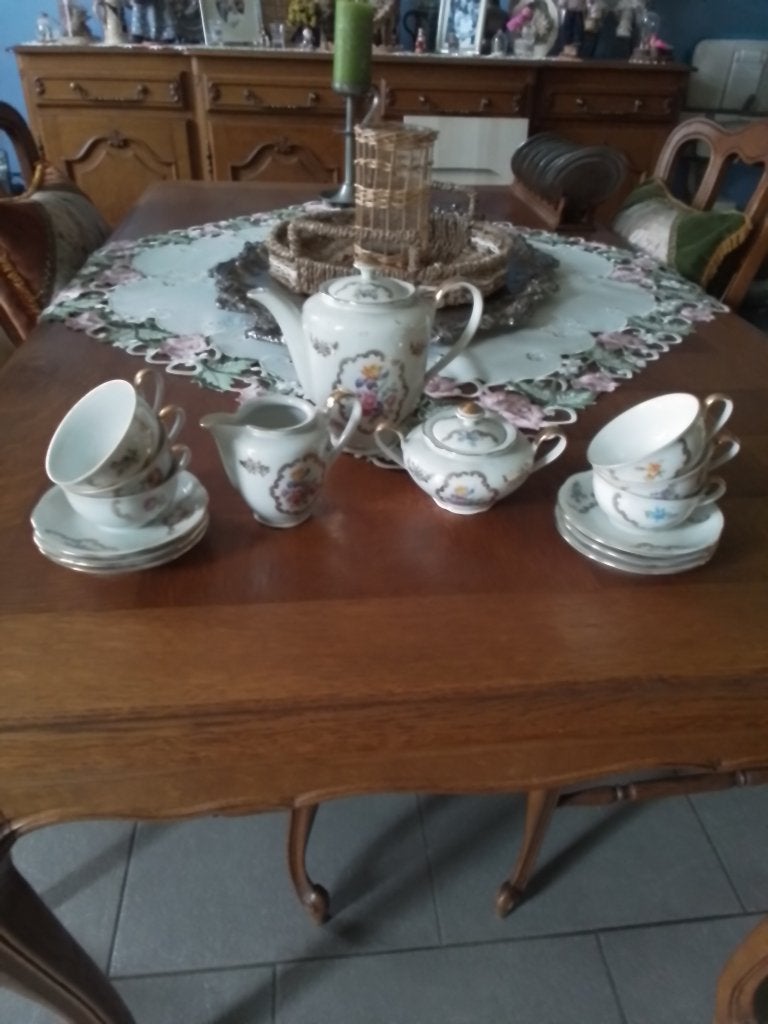 Kahla volledig porseleinen koffieset voor 6, Ophalen