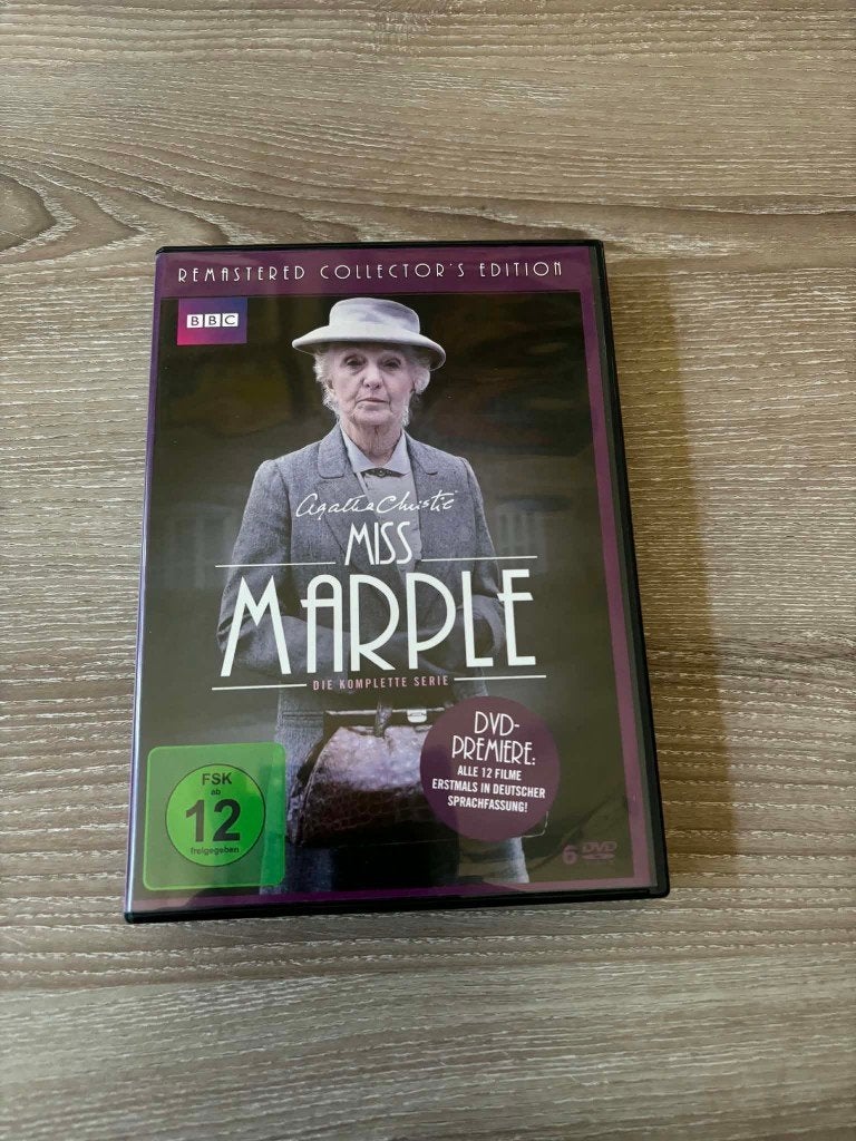Miss Marple complete serie import Duitsland, Alle films., Cd's en Dvd's, Import, Ophalen of Verzenden, Zo goed als nieuw, Vanaf 6 jaar