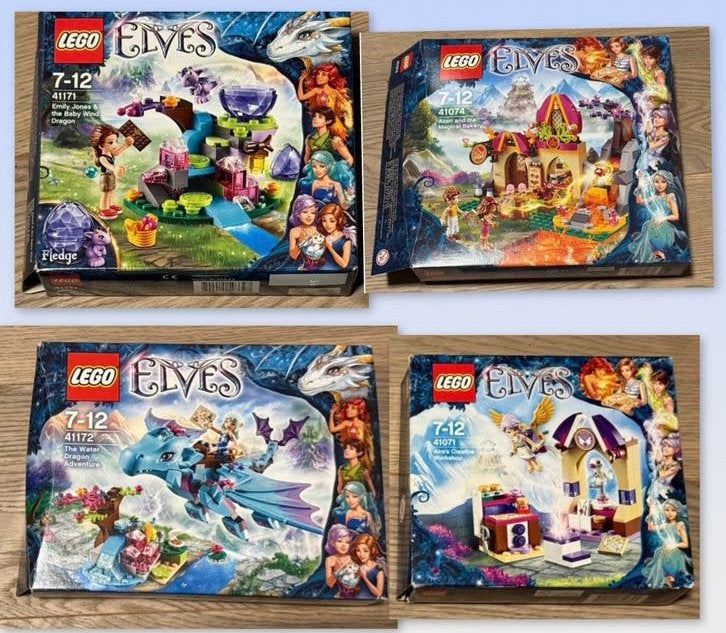 Lego ELVES bundel: 4 sets allemaal 100%., Ophalen, Gebruikt, Lego, Compleet
