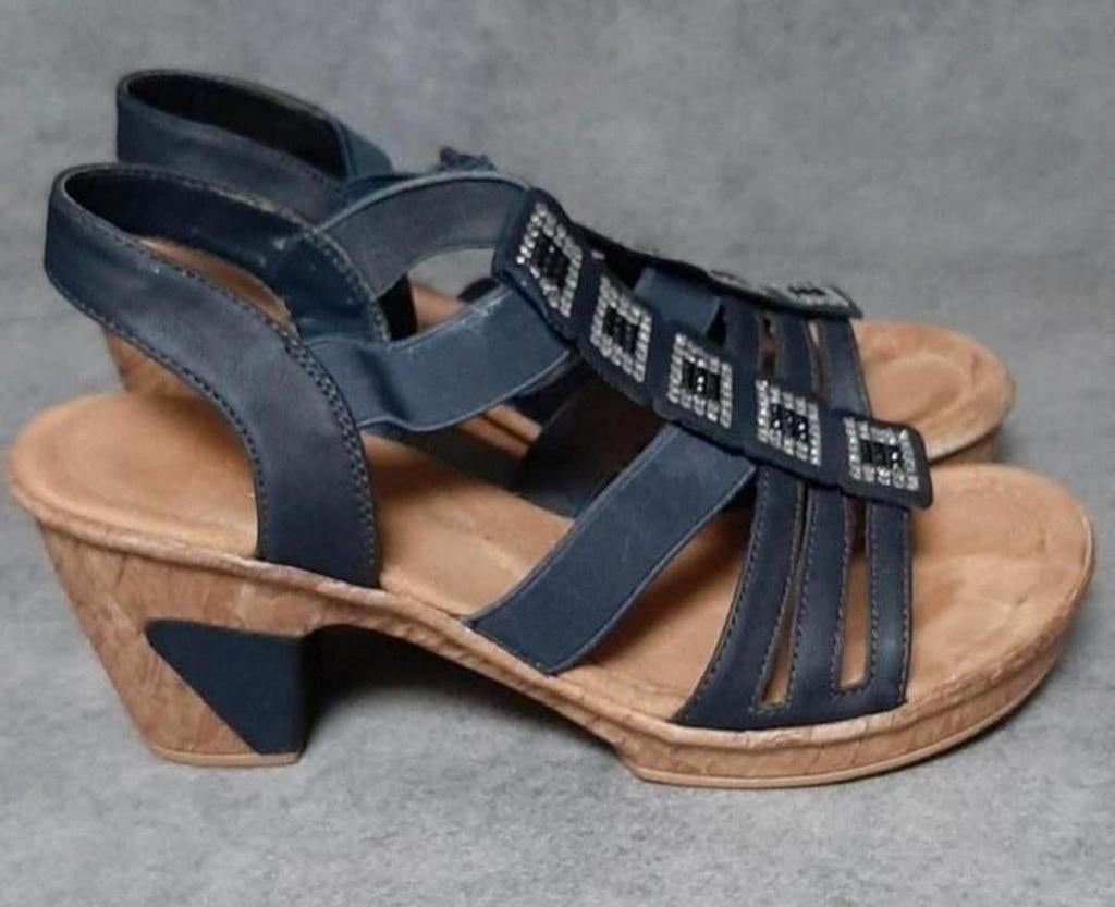 Rieker/Sandalen/Maat 37, Kleding | Dames, Schoenen, Rieker, Ophalen of Verzenden, Blauw