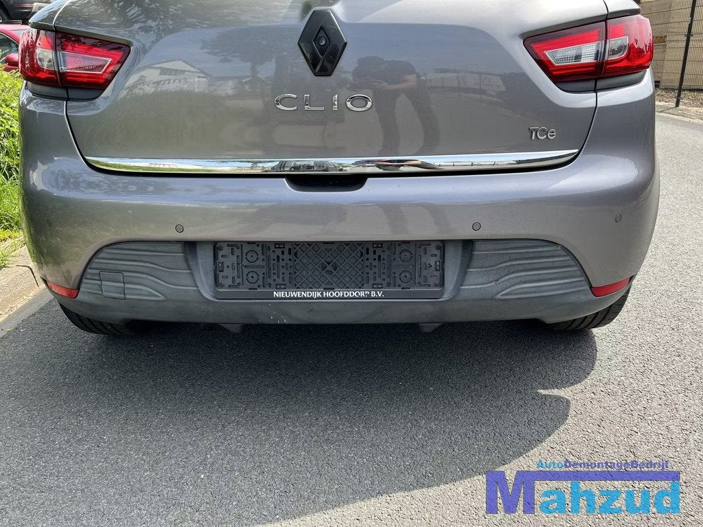 RENAULT CLIO 4 Hatchback Grijs TEKNG achterbumper 2012-2019, Renault Group, Pare-chocs, Renault, Utilisé