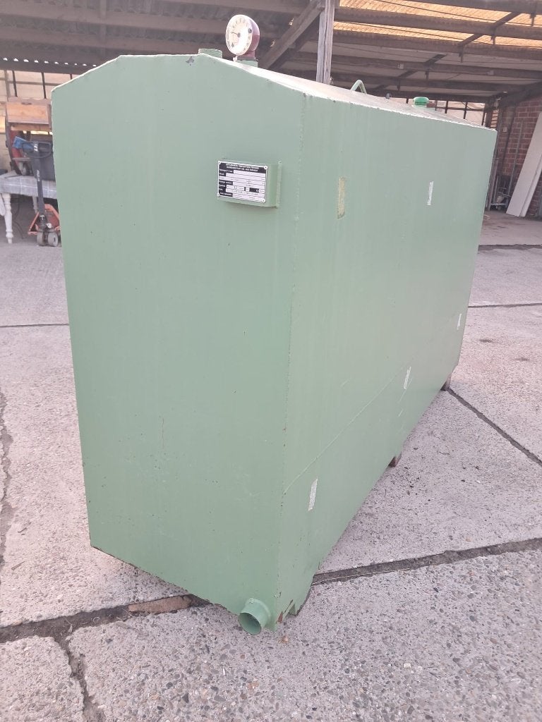 Mazouttank dubbelwandig 2500 liter in metaal, Enlèvement