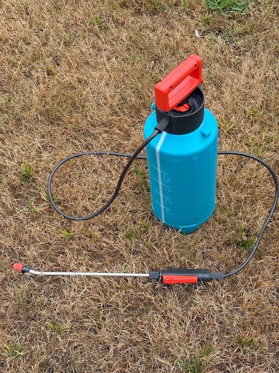 Gardena drukspuit 5 L, Ophalen of Verzenden, Gebruikt, Onkruidbestrijding