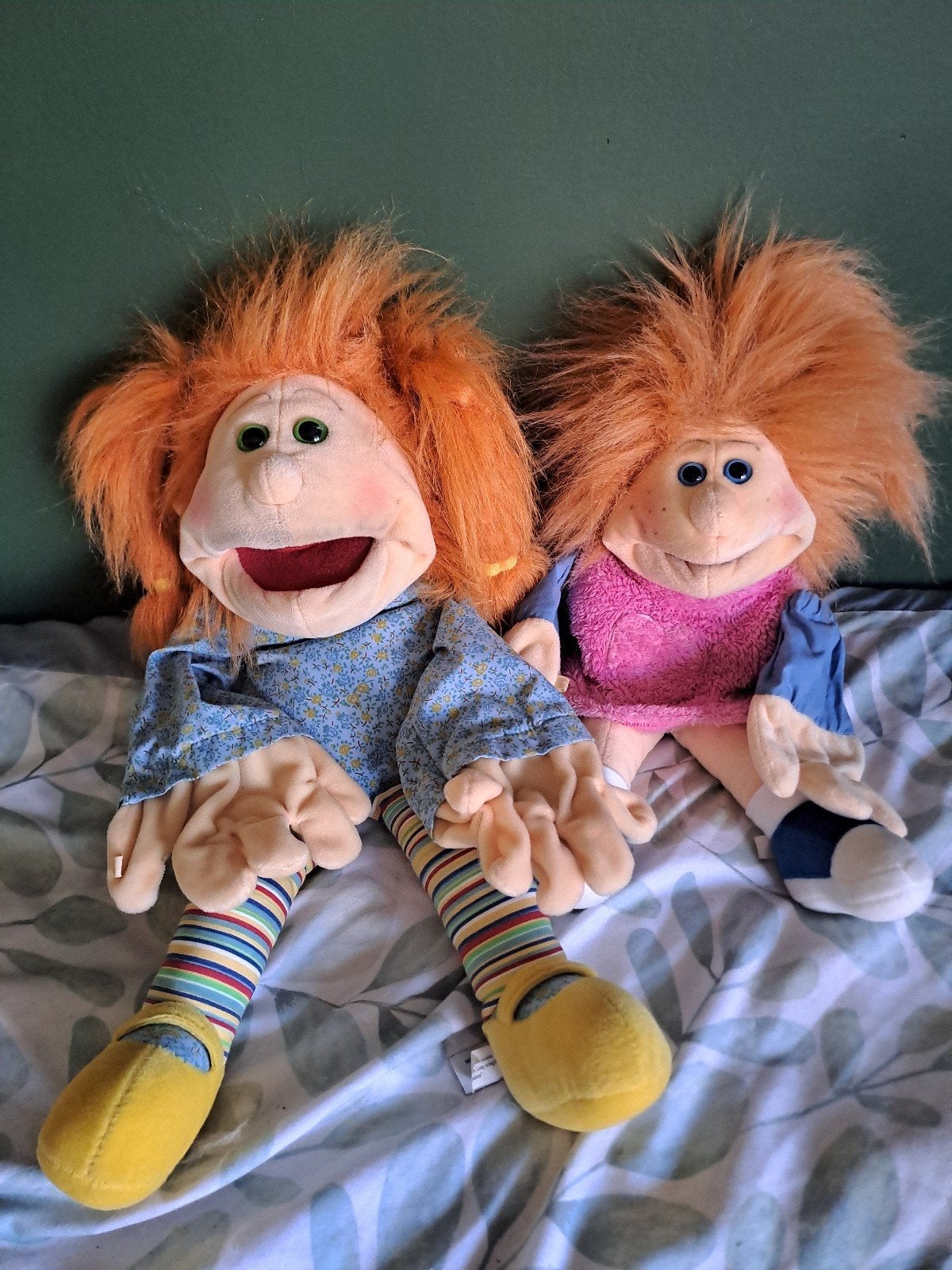 2 mooie handpoppen van Living Puppets, Ophalen