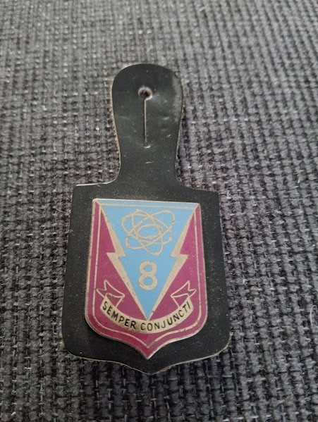 Ancienne breloque A.B.L., Enlèvement ou Envoi, Armée de terre, Emblème ou Badge