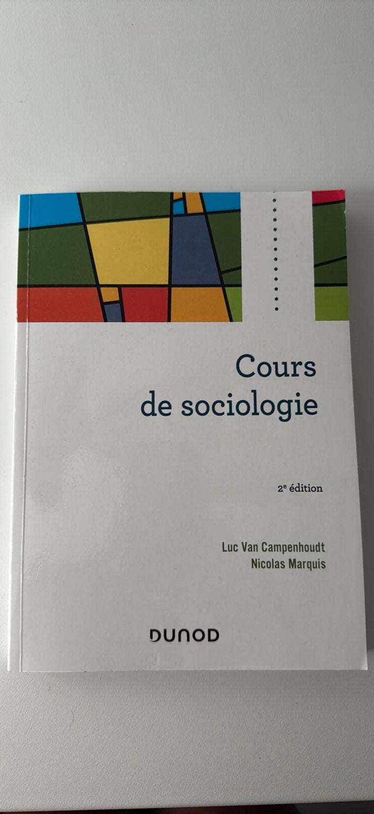 Livre Cours de sociologie, Livres, Enlèvement, Comme neuf