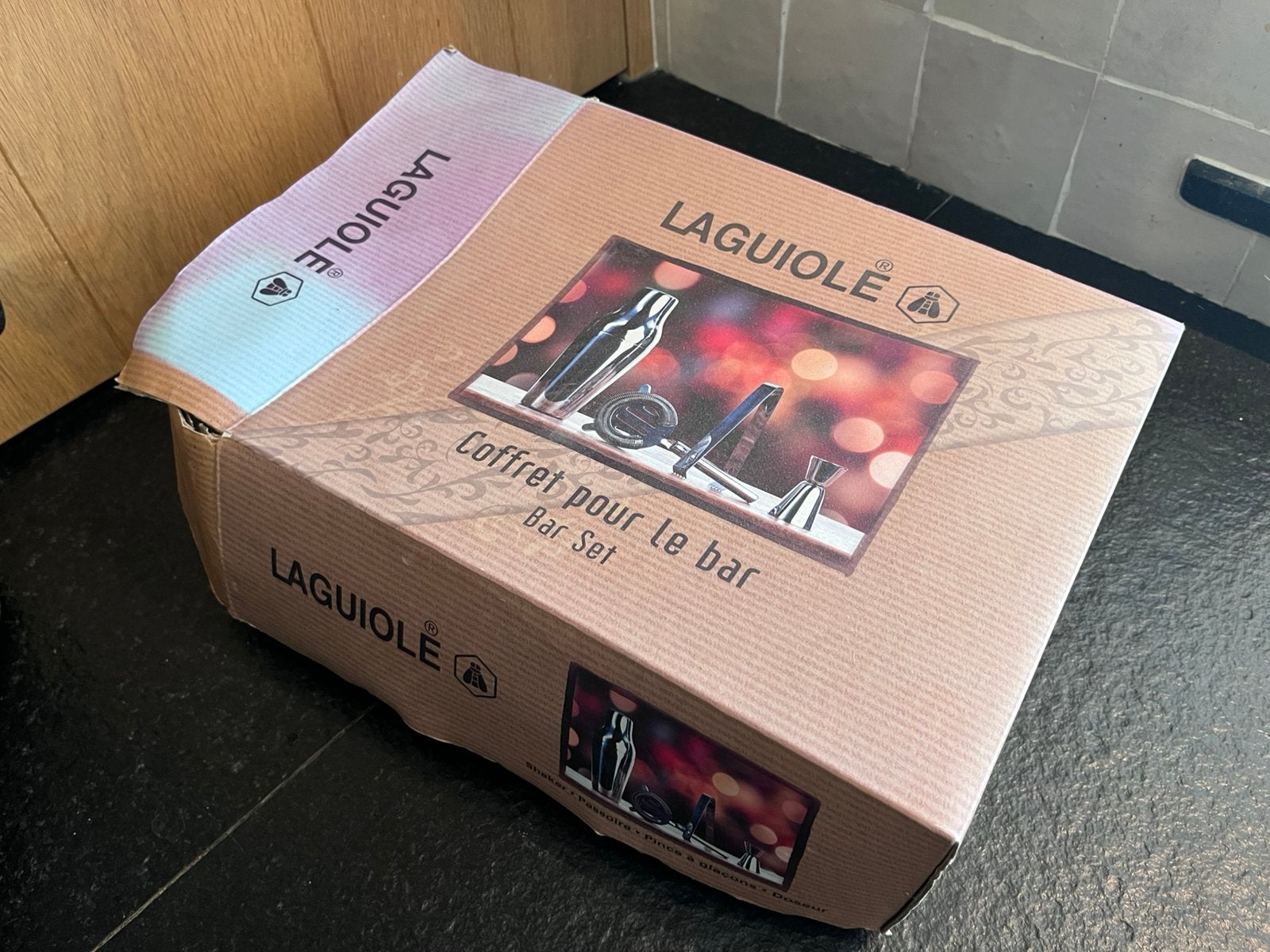 Cocktailset Laguiole nieuw, TV, Hi-fi & Vidéo, Photo | Cadres photos numériques, Comme neuf, Enlèvement