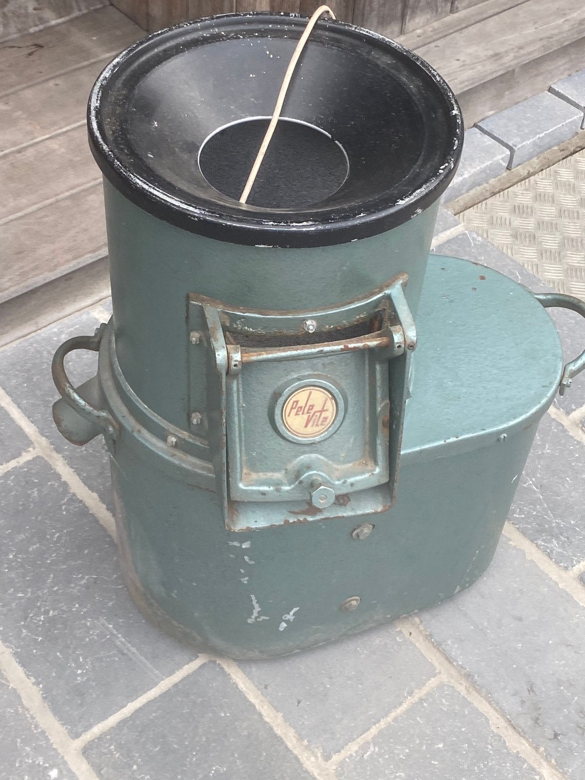Aardappelschilmachine, Zakelijke goederen, Ophalen