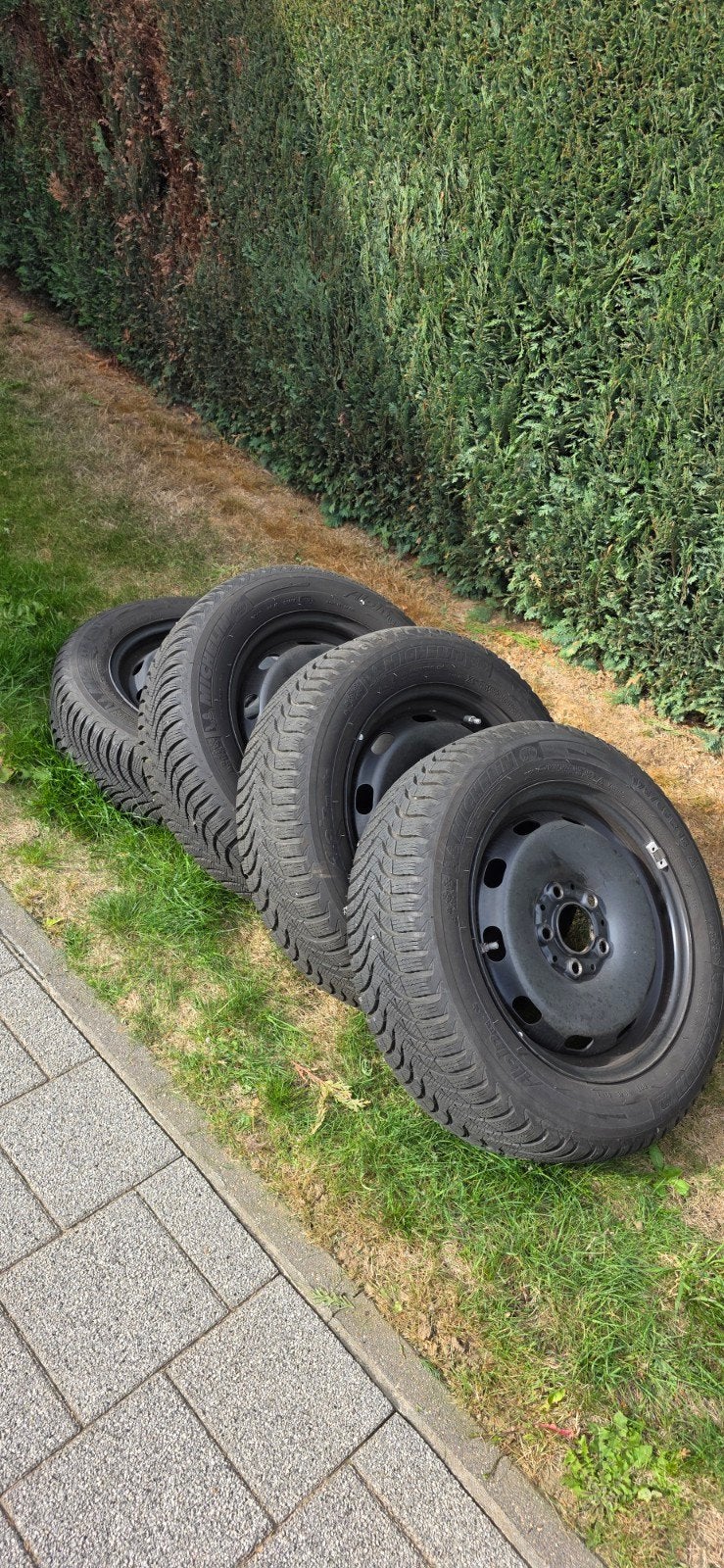 4 winterwielen Michelin 175/65 R15 - Mini One/Cooper (4129), Ophalen, Gebruikt, 15 inch, 175 mm