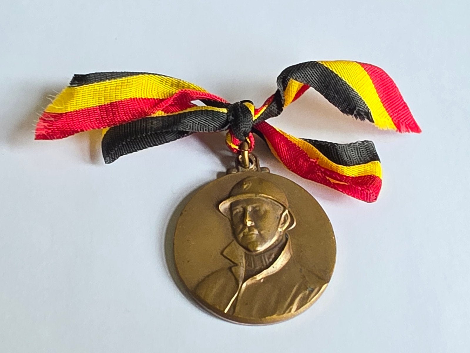 Medaille met afbeelding Koning Albert 1, Verzamelen, Ophalen of Verzenden