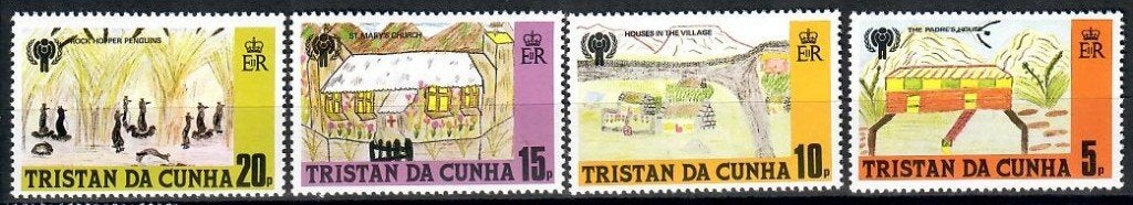 Tristan da Cunha yvertnrs 263/66 postfris, Timbres & Monnaies, Timbres | Timbres thématiques, Enlèvement ou Envoi, Non oblitéré