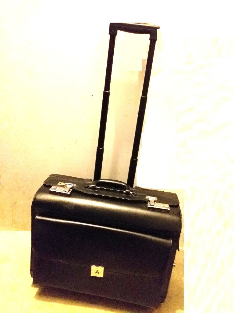 Valise de pilote professionnelle à roulettes   , neuf, Enlèvement ou Envoi, Neuf, Noir