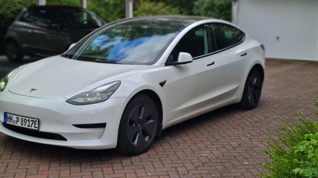 Tesla Model 3, 2022, 35000km, first Hand, Extera 4 Michelin, Auto's, Tesla, Automaat, 4 deurs, Wit, Elektrisch
