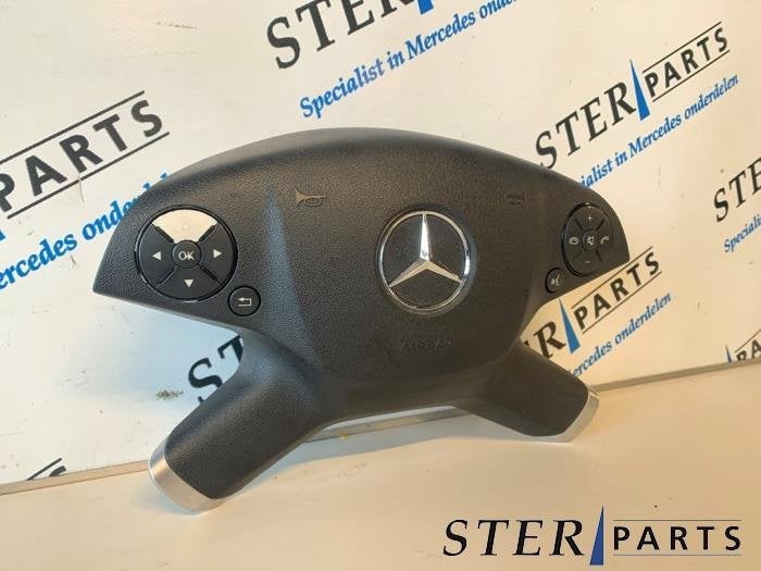 Airbag gauche (volant) d'un Mercedes E-Klasse, 3 mois de garantie, Utilisé, -, -