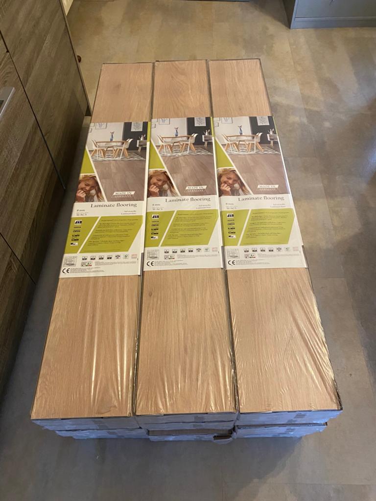 Laminaat Nordic Naturel Eiken 33,3 M2, Enlèvement, Neuf, Aggloméré