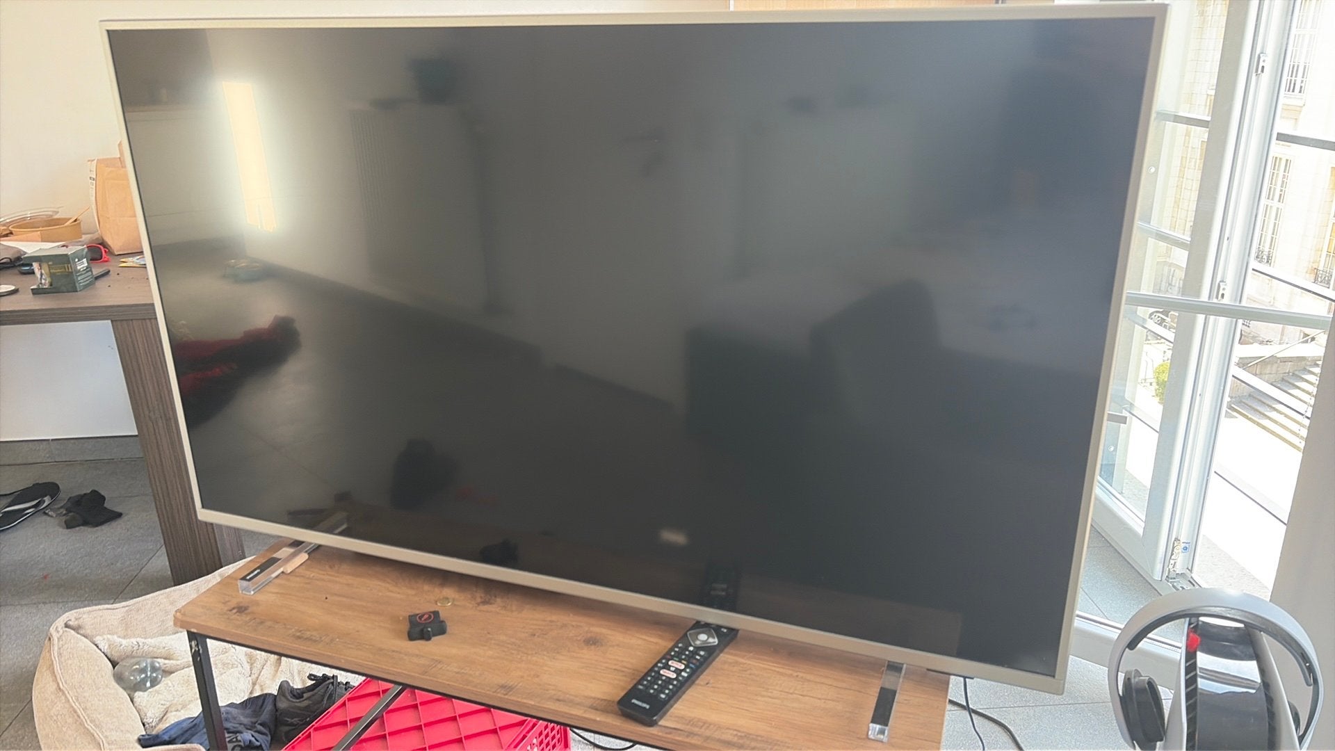 Phillips 50 inch 4K UHD LED Smart TV, LED, Comme neuf, Enlèvement, 4k (UHD)