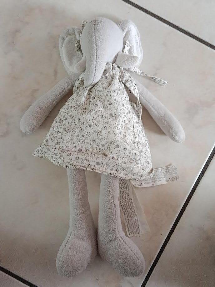 knuffel olifant meisje zara home (doos mei 2026), Ophalen of Verzenden, Zo goed als nieuw, Olifant