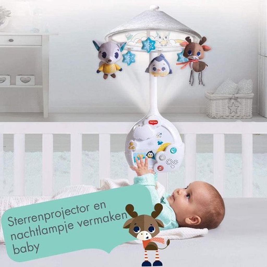 De Tiny Love Magic Muziekmobiel - Polar Wonders babymobiel d, Kinderen en Baby's, Ophalen of Verzenden, Zo goed als nieuw