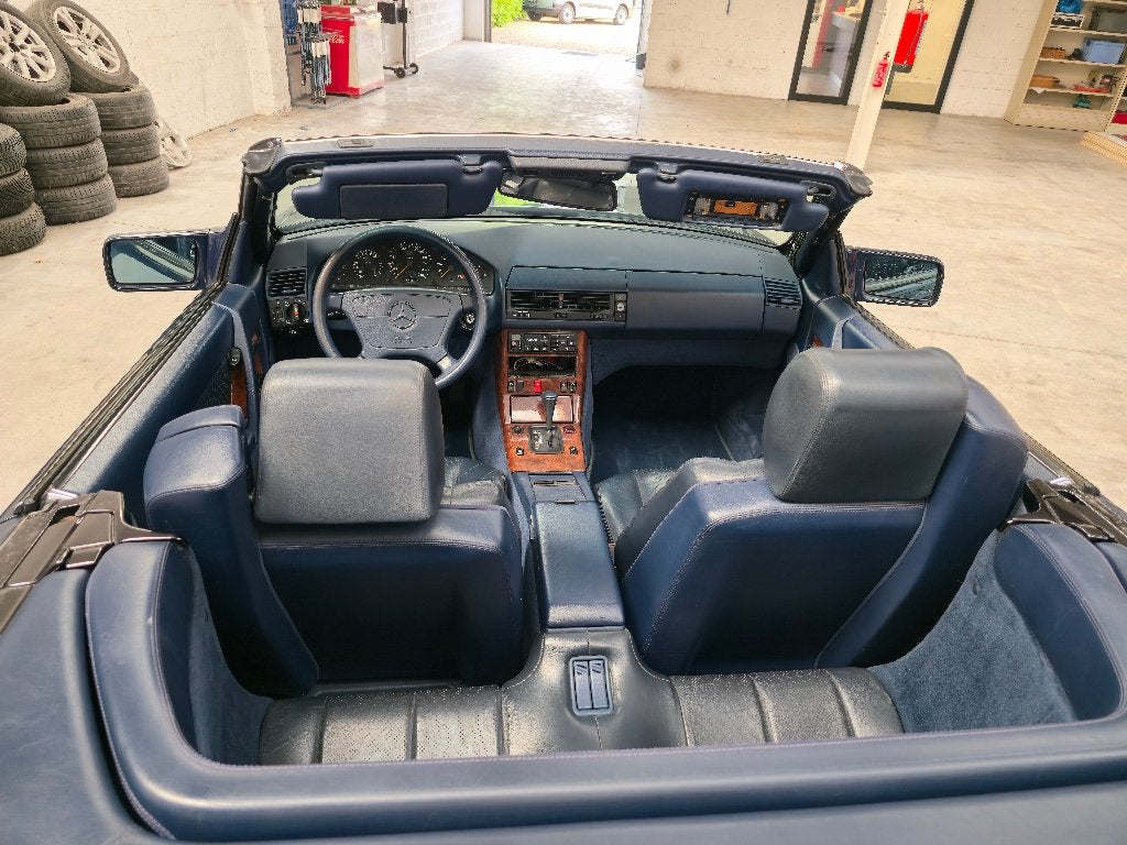 ⭐Mercedes SL300 R129  -  1992  -   140000km, Automaat, Achterwielaandrijving, Blauw, Bedrijf