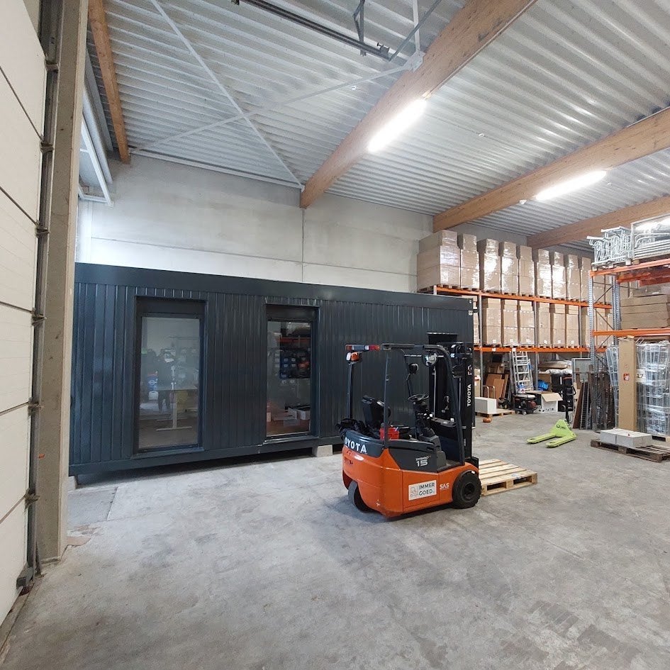 Conteneur Budé 23 m²  incl cuisine, climatisation et volets