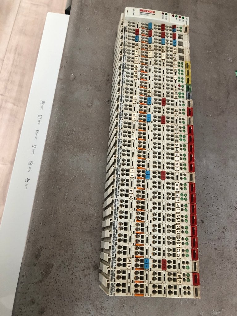 :Beckhoff BK2000 Lightbus + 28 I/O modules Werkend, Ophalen of Verzenden, Gebruikt