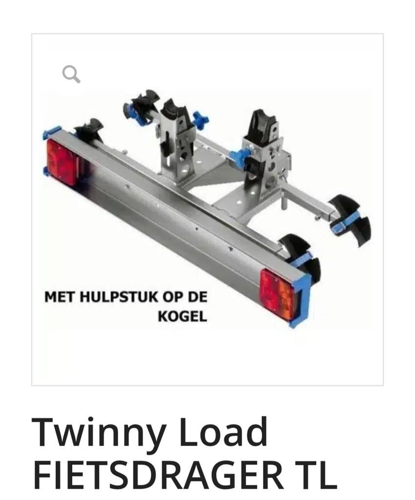 Fietsendrager Twinny Load - trekhaak, Autos : Divers, Porte-vélos, Enlèvement, 2 vélos