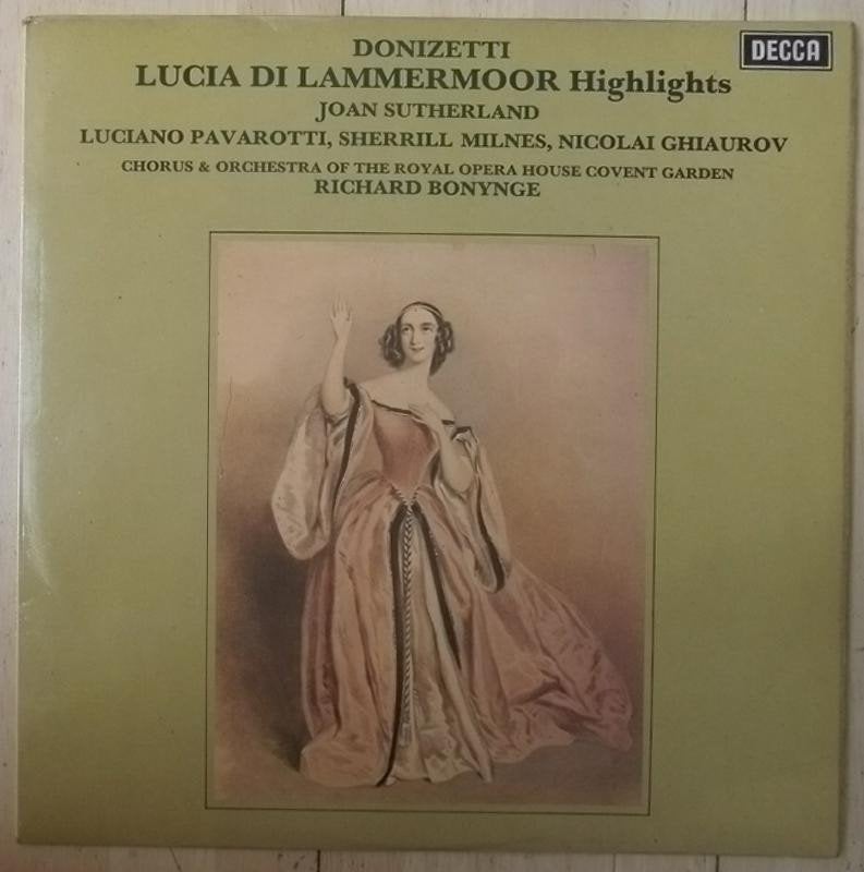 Donizetti - Lucia di Lammermoor ( Sutherland / Pavarotti ), CD & DVD, Enlèvement ou Envoi