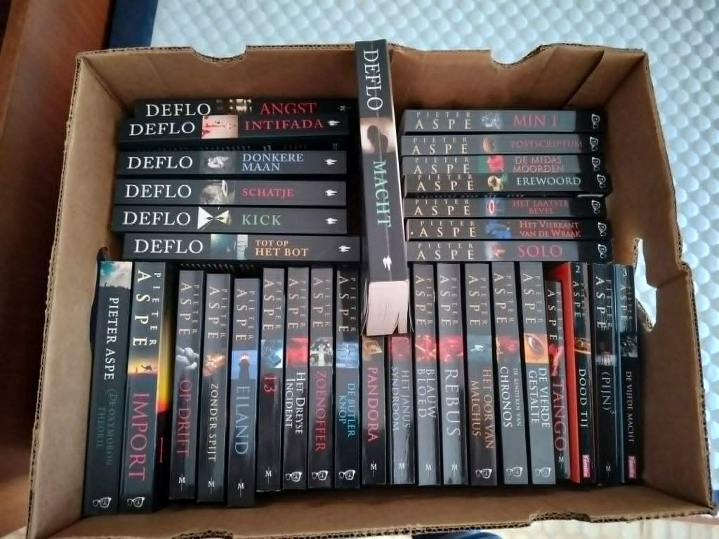 Boeken Aspe & Deflo, Boeken, Ophalen, Gelezen, Deflo