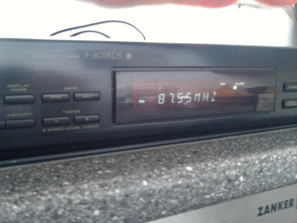 pioneer - digital synthesizer tuner f-203rds, Audio, Tv en Foto, Tuners, Ophalen, Zo goed als nieuw
