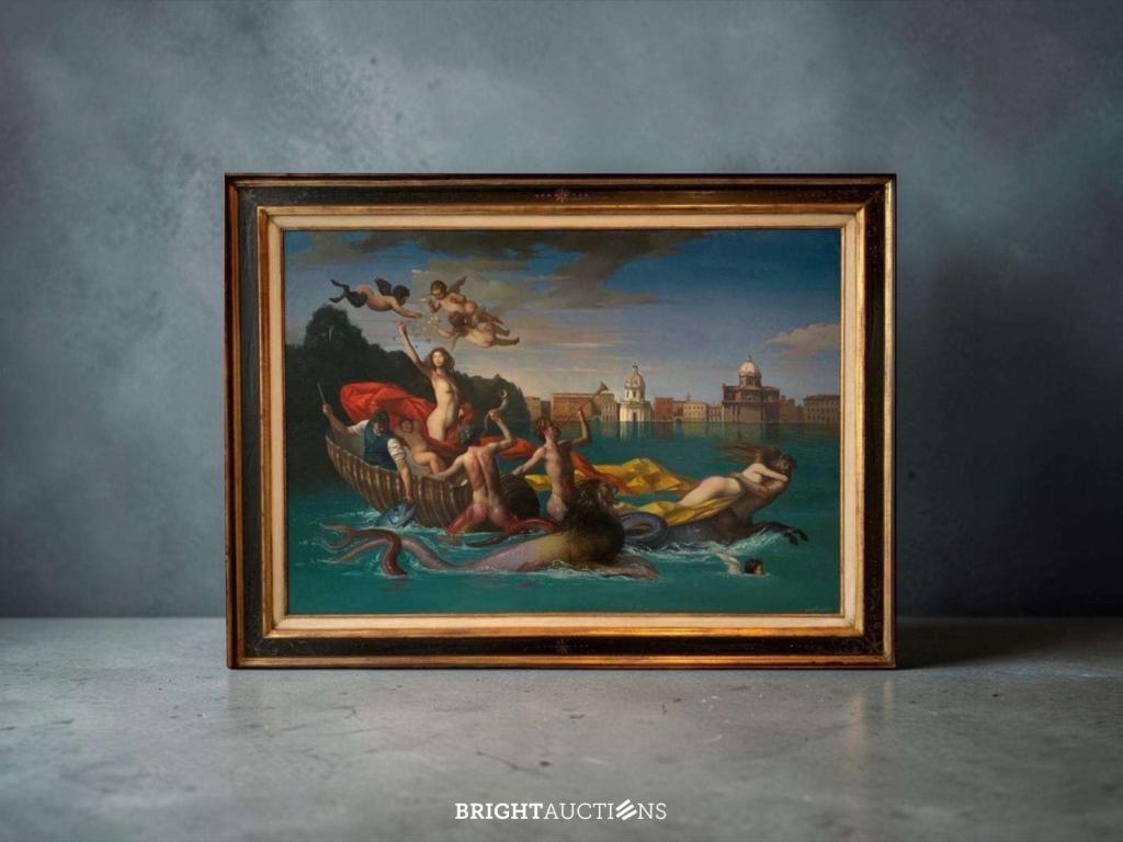 Il trionfo di Galatea - Giovanni Tommasi Ferroni, Antiek en Kunst, Ophalen