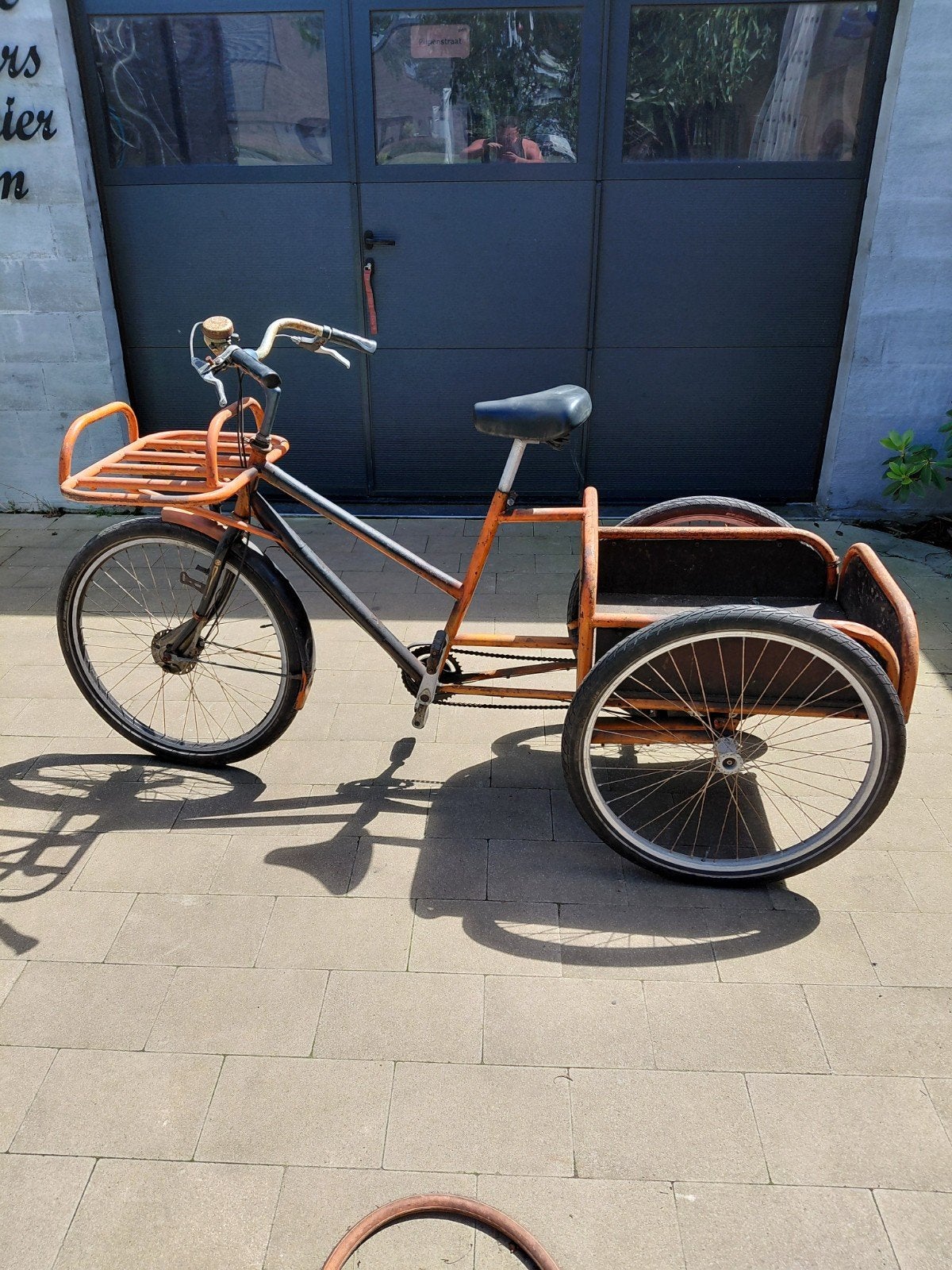 Oude cargofiets, Fietsen en Brommers, Fietsen | Oldtimers, Ophalen