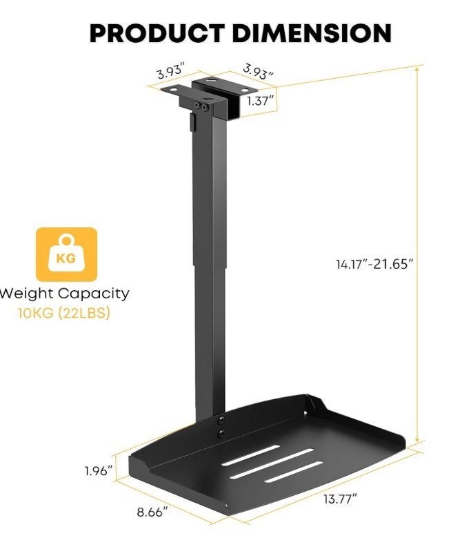 Support de vidéoprojecteur pour plafond ou mur, TV, Hi-fi & Vidéo, Projecteurs vidéo, Enlèvement, Neuf, Autre technologie, Autres résolutions
